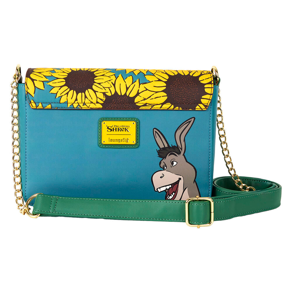 Imagen de Bolso Bandolera Vibraciones Primaverales Shrek Loungefly parte de nuestra colección en Espadas y más, sitio oficial.