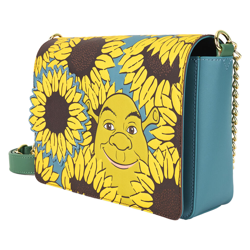 Imagen de Bolso Bandolera Vibraciones Primaverales Shrek Loungefly parte de nuestra colección en Espadas y más, sitio oficial.