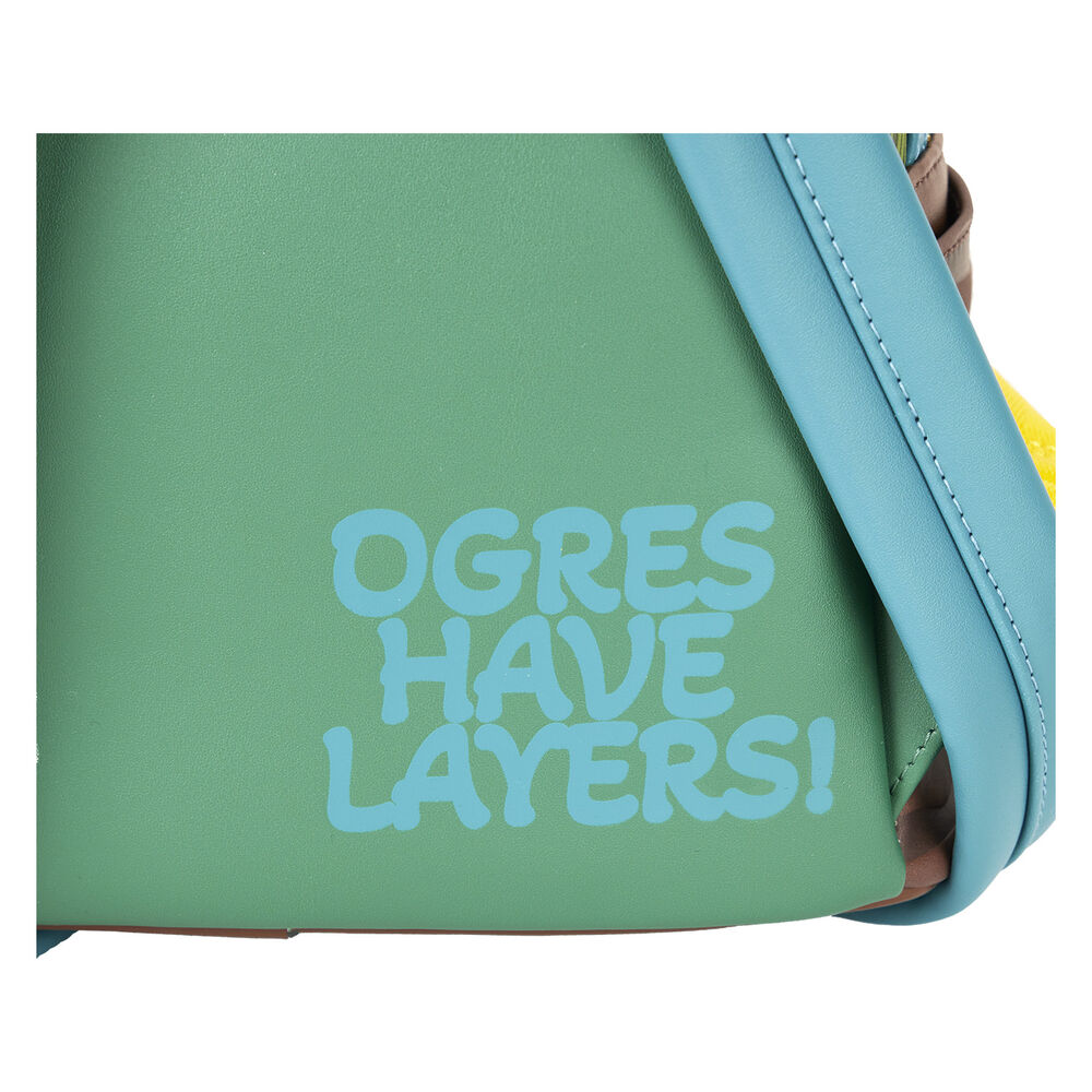 Imagen de Mochila Vibraciones Primaverales Shrek Loungefly 26Cm parte de nuestra colección en Espadas y más, sitio oficial.