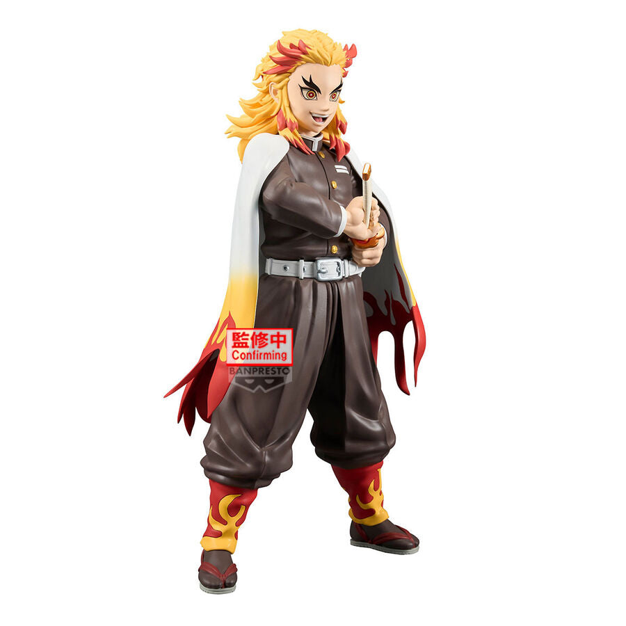 Imagen 2 - Figura Kyojuro Rengoku Grandista Demon Slayer Kimetsu No Yaiba 24Cm