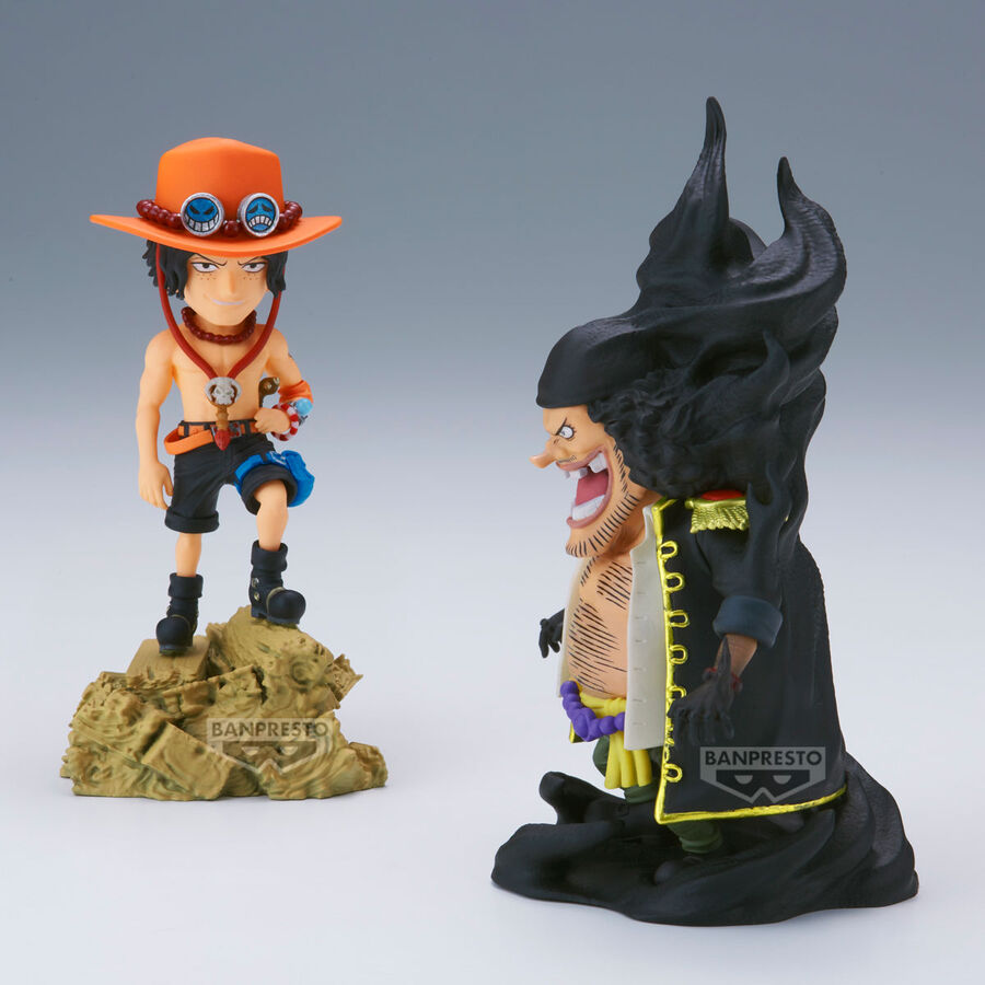 Imagen 3 - Figura Portgas D.ace Vs Marshall.d.teach Log Stories One Piece 8Cm
