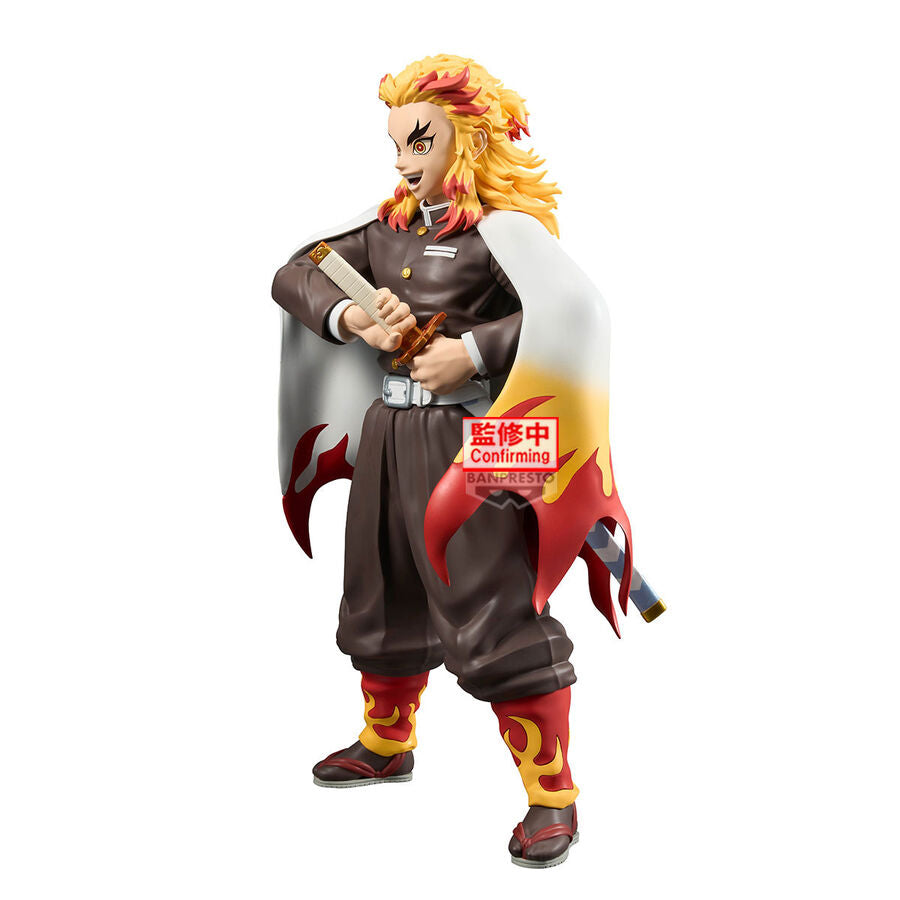 Imagen 3 - Figura Kyojuro Rengoku Grandista Demon Slayer Kimetsu No Yaiba 24Cm