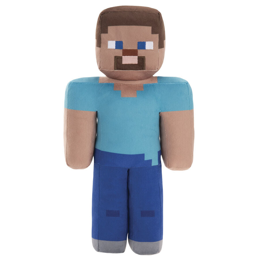 Imagen de Peluche Steve Minecraft 20Cm parte de nuestra colección en Espadas y más, sitio oficial.