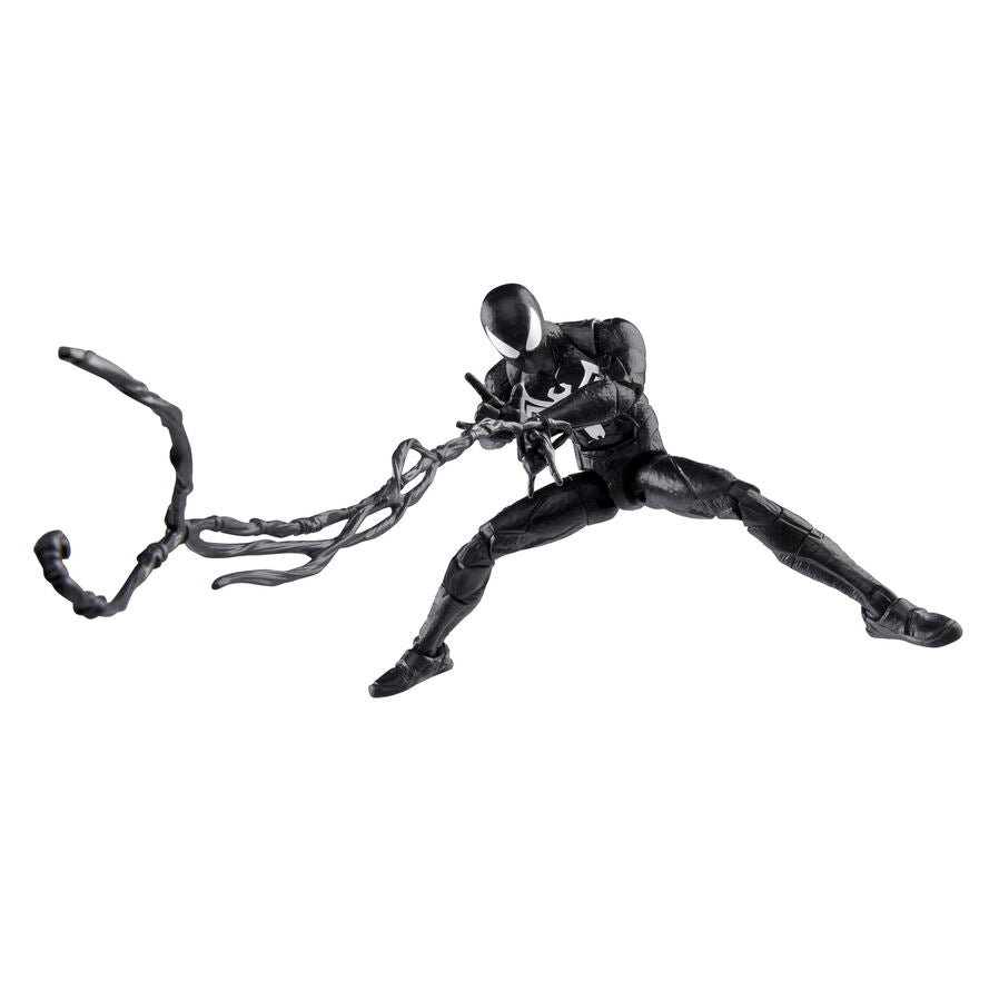 Imagen 4 - Figura Peter Parker Black Suit Spider-man 2 Marvel Legends 15Cm