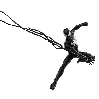 Imagen 6 - Figura Peter Parker Black Suit Spider-man 2 Marvel Legends 15Cm