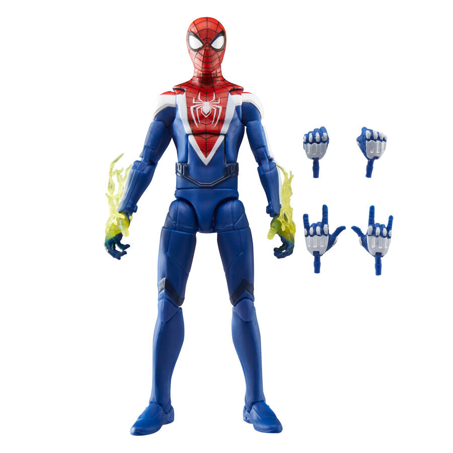 Imagen 2 - Figura Miles Morales Upgraded Suit Style Spider-man 2 Marvel Legends 15Cm