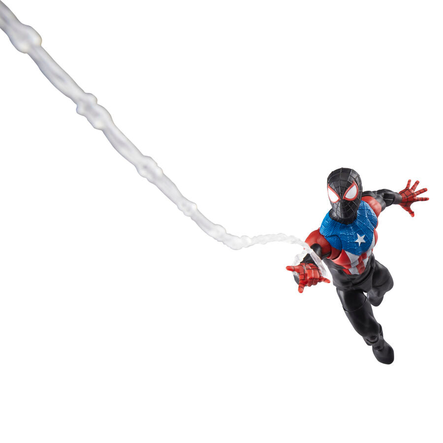 Imagen 6 - Figura Miles Morales Boricua Suit Spider-man 2 Marvel Legends 15Cm