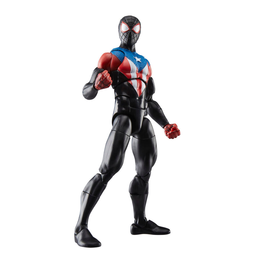 Imagen 8 - Figura Miles Morales Boricua Suit Spider-man 2 Marvel Legends 15Cm