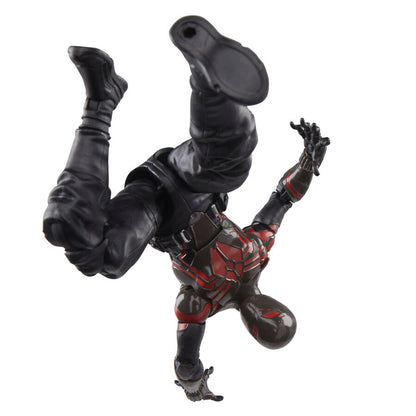 Imagen 3 - Figura Miles Morales Brooklyn 2099 Suit Spider-man 2 Marvel Legends 15Cm