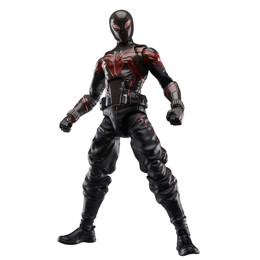 Imagen 6 - Figura Miles Morales Brooklyn 2099 Suit Spider-man 2 Marvel Legends 15Cm