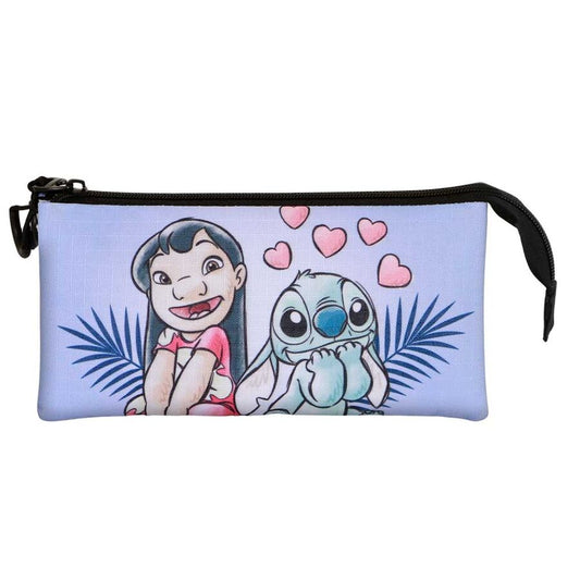 Imagen de Portatodo Couple Stitch Disney Triple parte de nuestra colección en Espadas y más, sitio oficial.