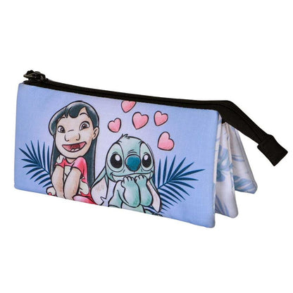 Imagen de Portatodo Couple Stitch Disney Triple parte de nuestra colección en Espadas y más, sitio oficial.