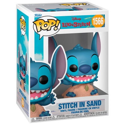 Imagen 2 - Figura Pop Disney Lilo & Stitch - Stitch In Sand