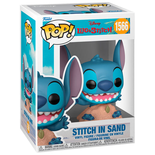 Imagen 2 - Figura Pop Disney Lilo & Stitch - Stitch In Sand