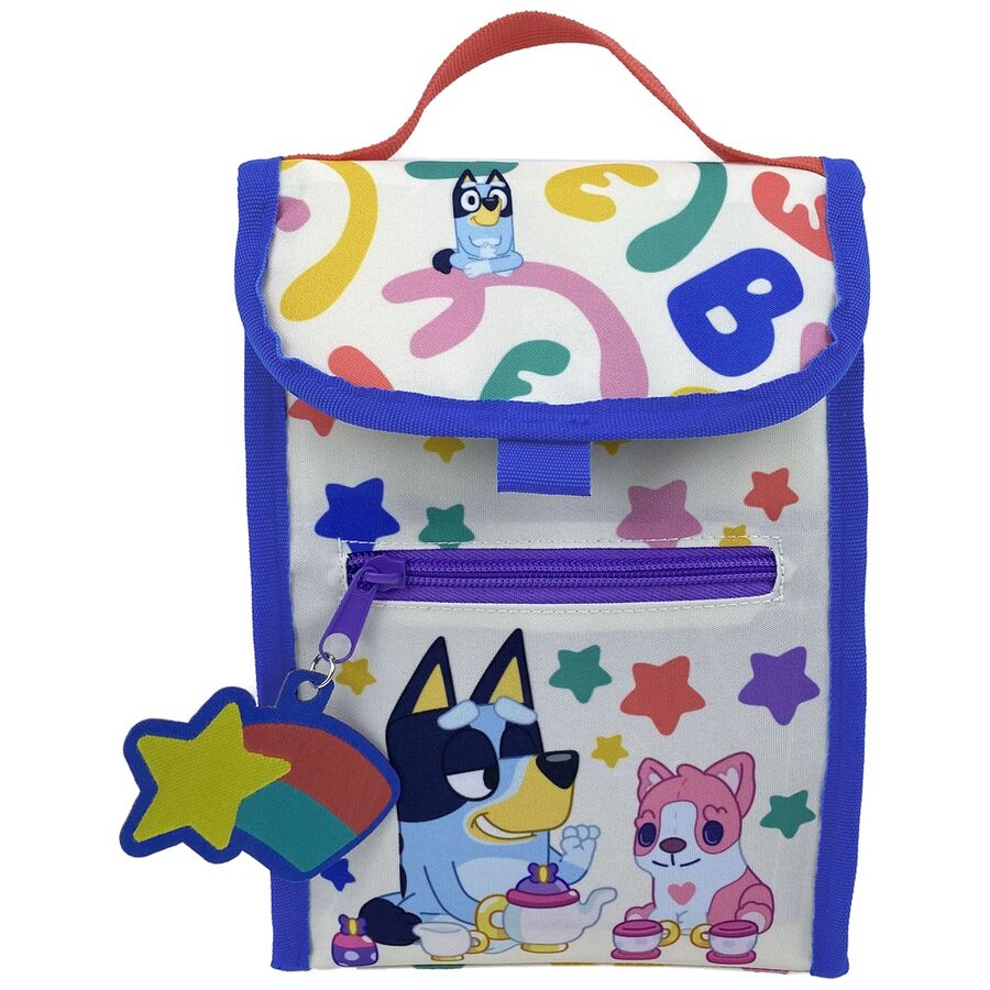 Imagen de Bolsa Merienda Rainbow Bluey parte de nuestra colección en Espadas y más, sitio oficial.