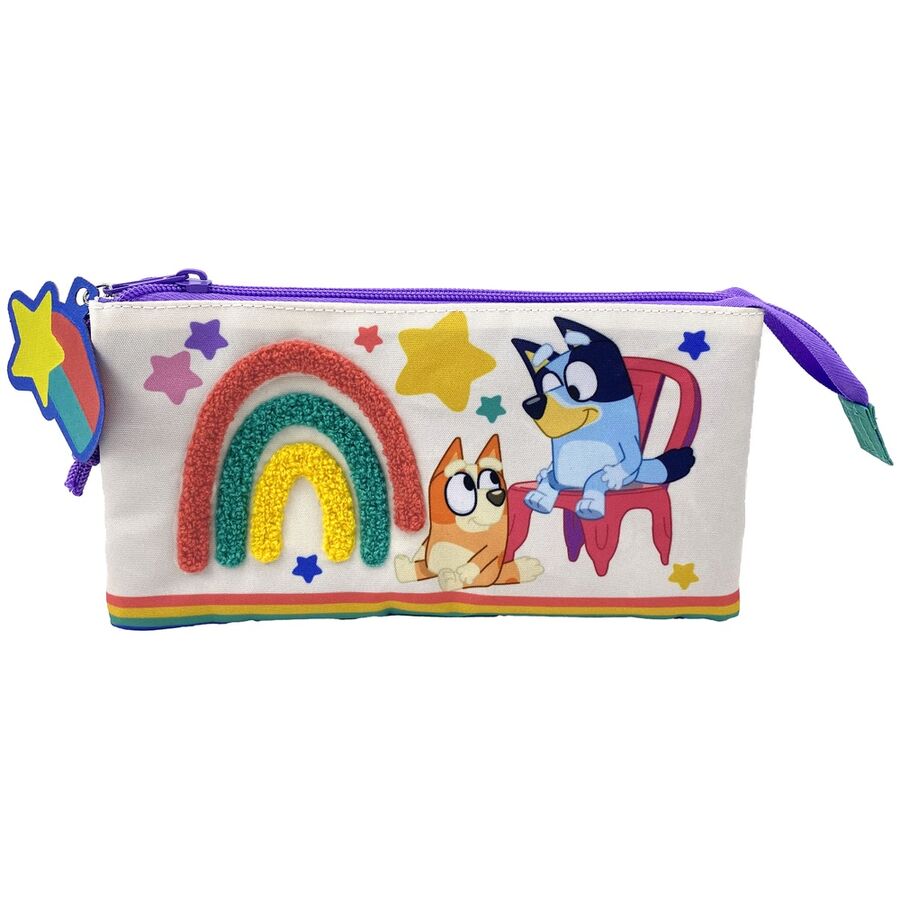 Imagen 1 - Portatodo Rainbow Bluey Triple