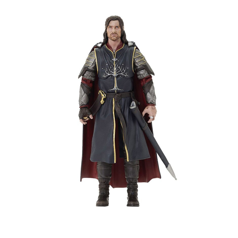 Imagen 1 - Figura King Aragorn Deluxe El Señor De Los Anillos 10Cm