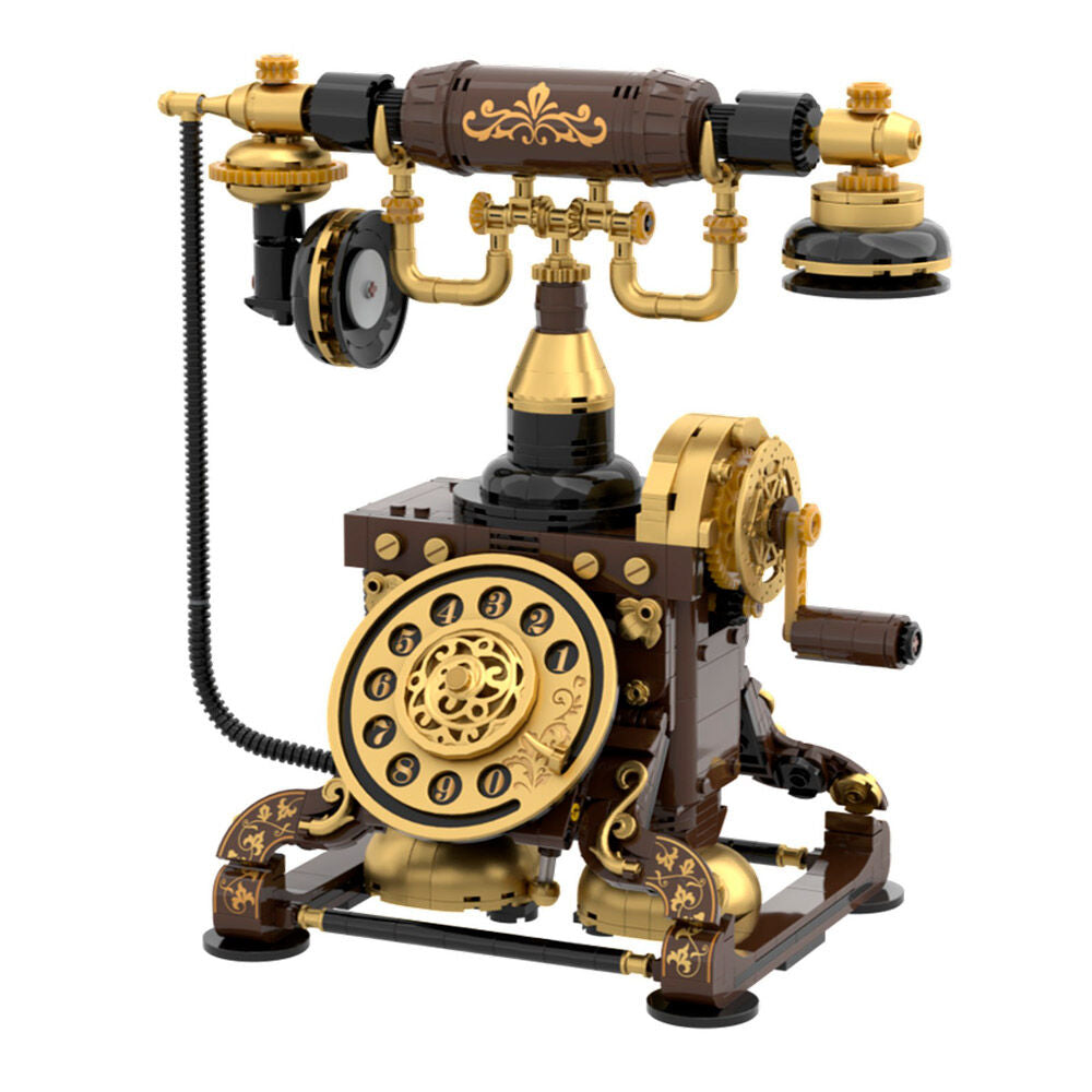 Imagen 2 - Kit Construccion Retro Phone Retro Series 766Pzs