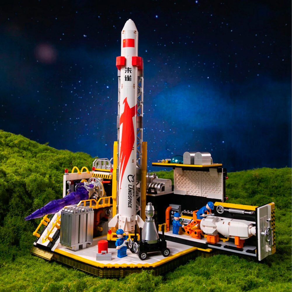 Imagen 3 - Kit Construccion Landspace-rocket 1284Pzs