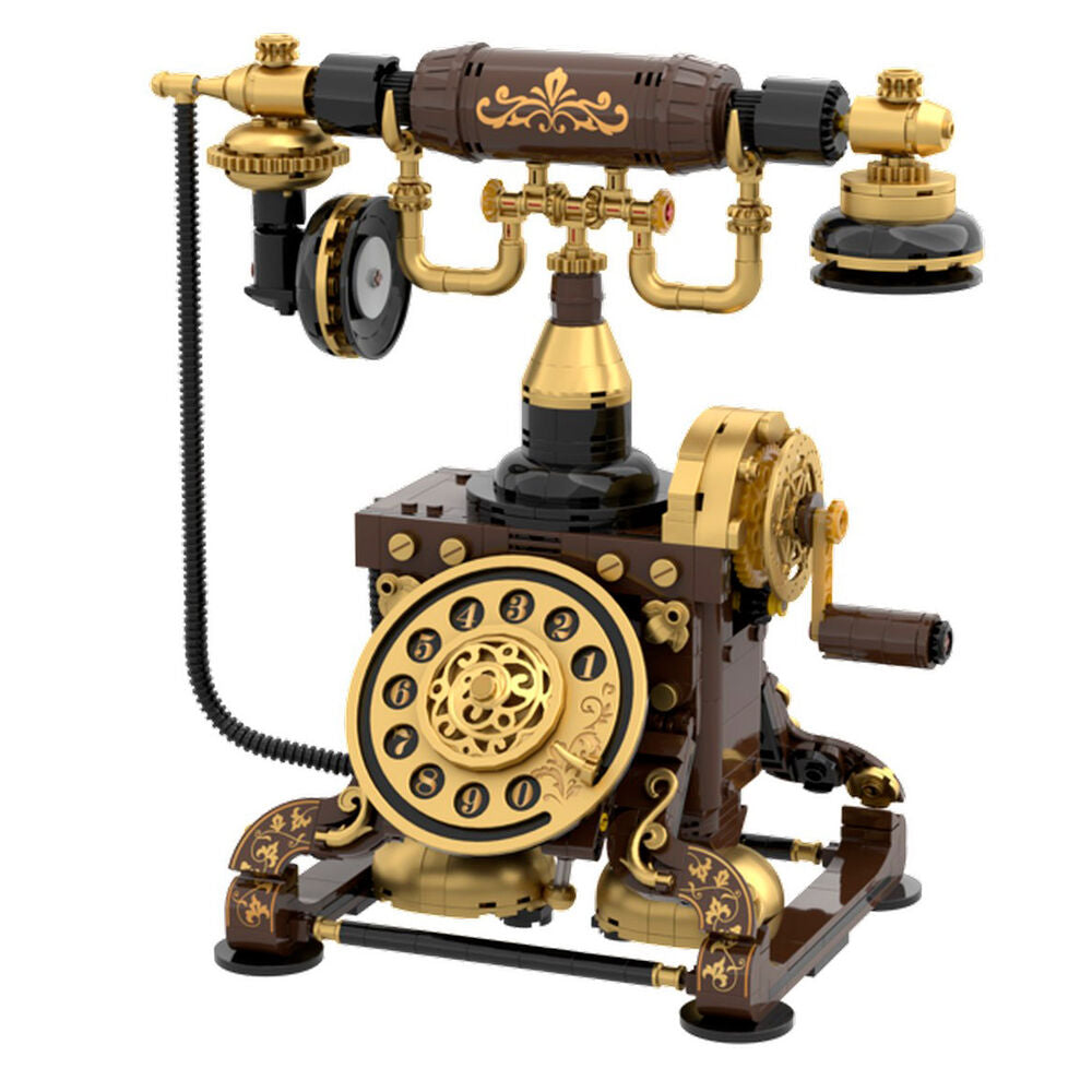 Imagen 4 - Kit Construccion Retro Phone Retro Series 766Pzs