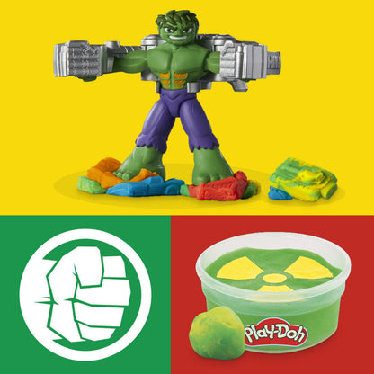 Imagen 7 - Aplasta Y Moldea Hulk Marvel Play-doh