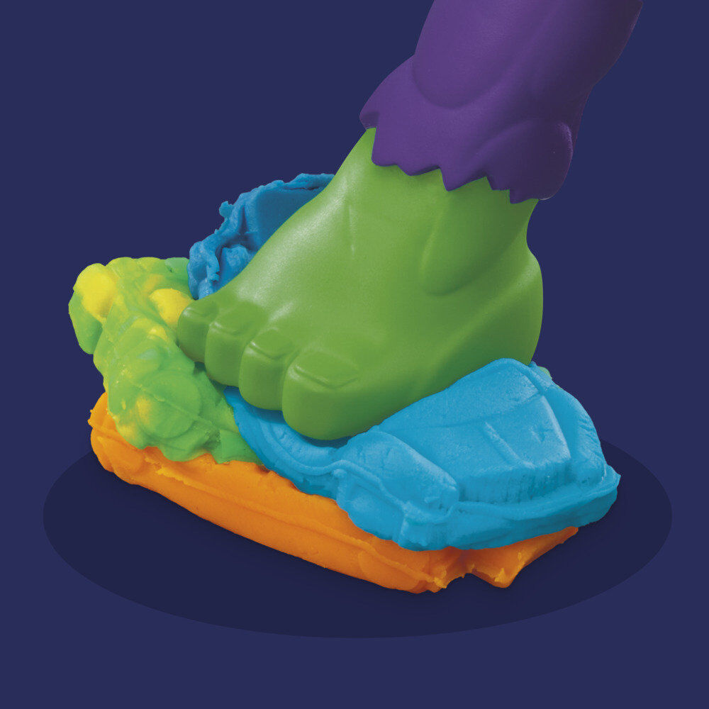 Imagen 8 - Aplasta Y Moldea Hulk Marvel Play-doh