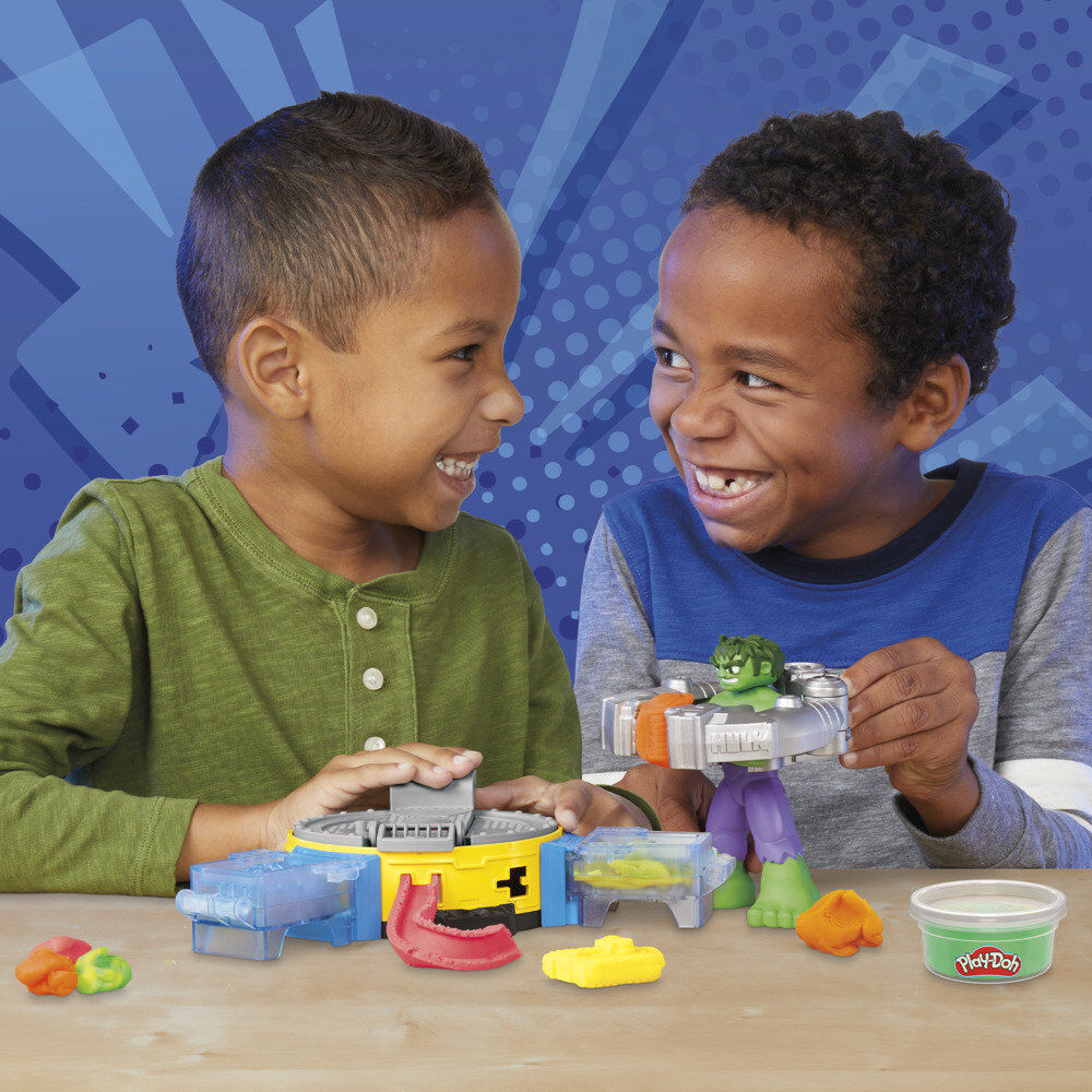 Imagen 11 - Aplasta Y Moldea Hulk Marvel Play-doh