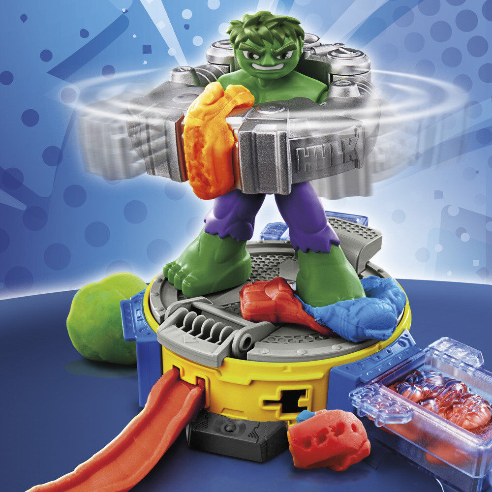 Imagen 12 - Aplasta Y Moldea Hulk Marvel Play-doh
