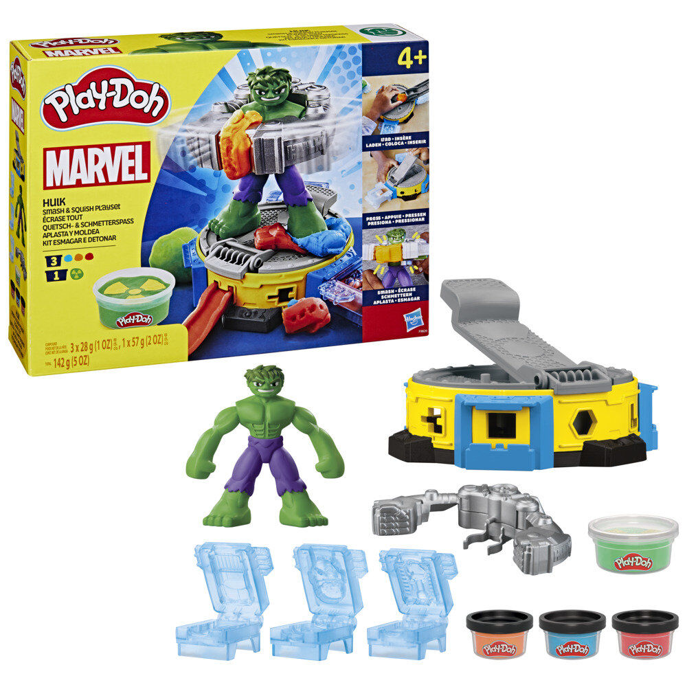 Imagen 3 - Aplasta Y Moldea Hulk Marvel Play-doh