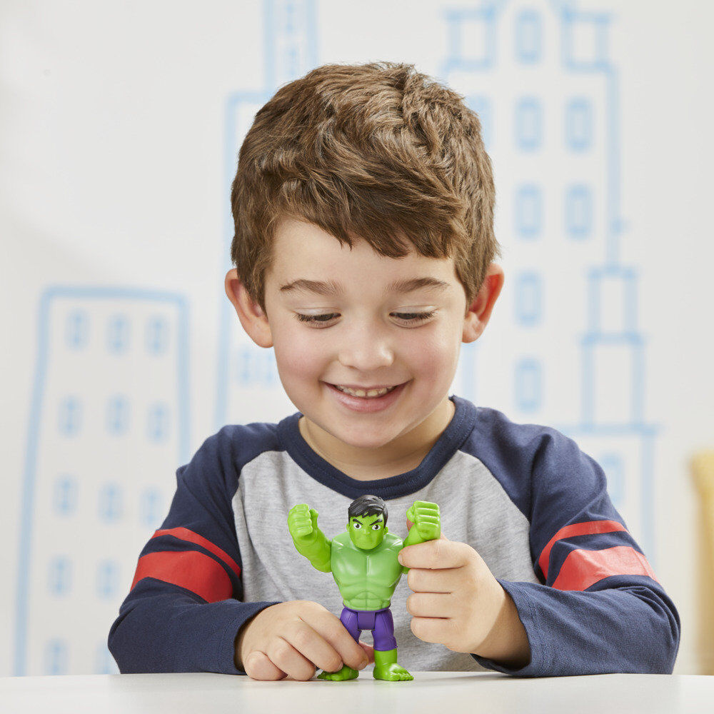 Imagen 1 - Figura Hulk Spidey And His Amazing Friends Marvel 10Cm