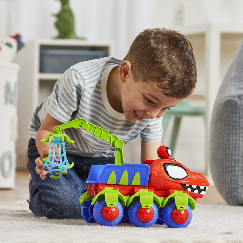 Imagen 9 - Dino-grua Aracnida Spidey And His Amazing Friends Marvel