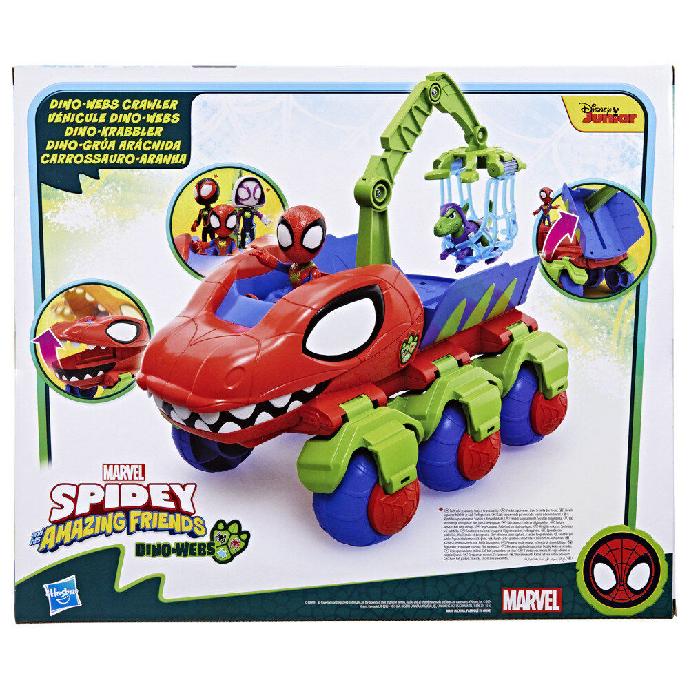 Imagen 16 - Dino-grua Aracnida Spidey And His Amazing Friends Marvel