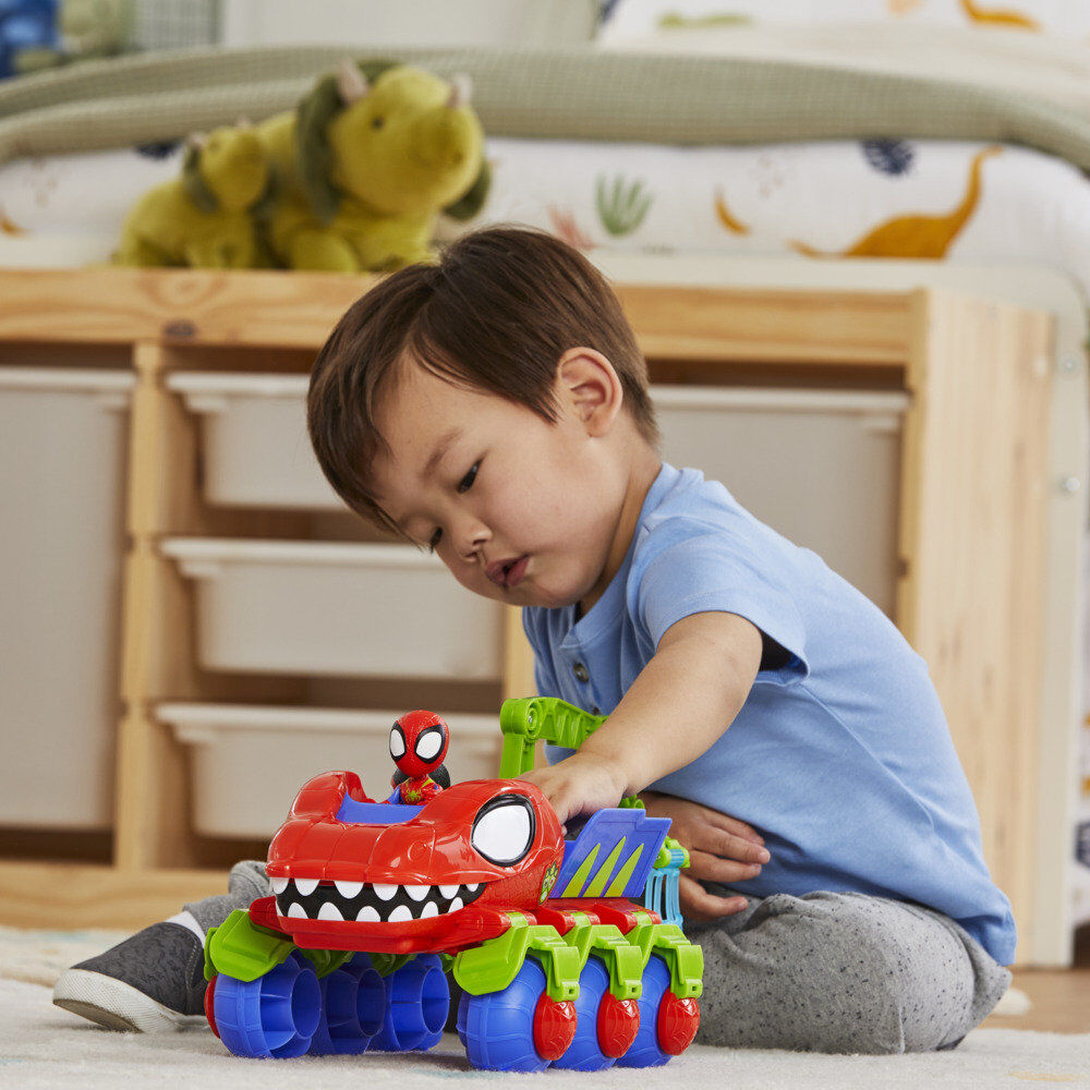 Imagen 17 - Dino-grua Aracnida Spidey And His Amazing Friends Marvel