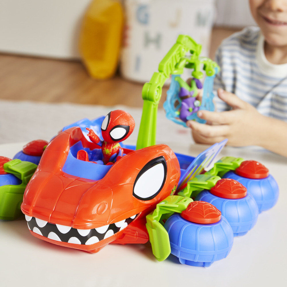 Imagen 18 - Dino-grua Aracnida Spidey And His Amazing Friends Marvel