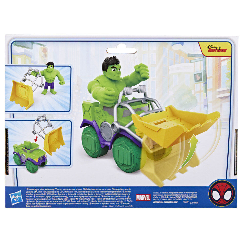 Imagen 3 - Set Camion Demoledor + Figura Hulk Spidey And His Amazing Friends Marvel