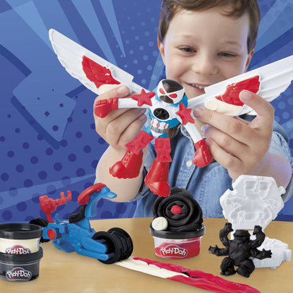Imagen 11 - Moto Cortadora Del Capitan America Marvel Play-doh