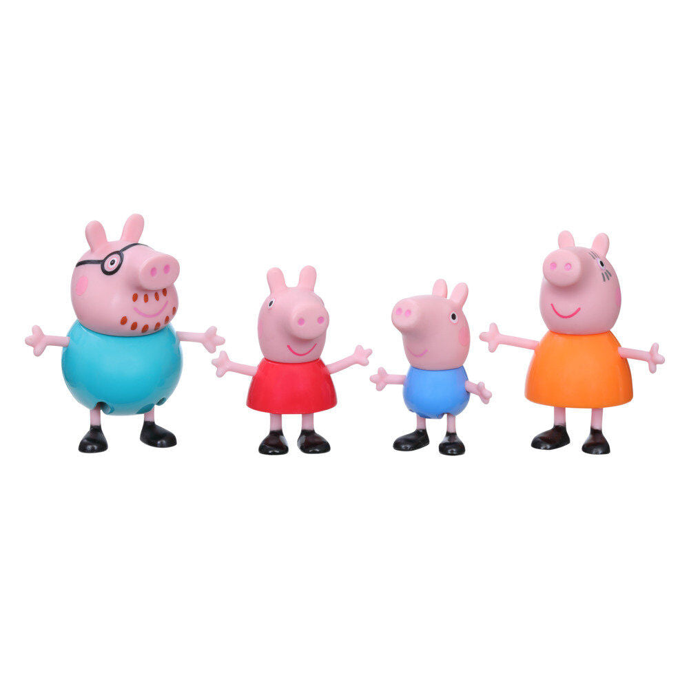 Imagen 1 - Blister 4 Figuras Familia Peppa Pig
