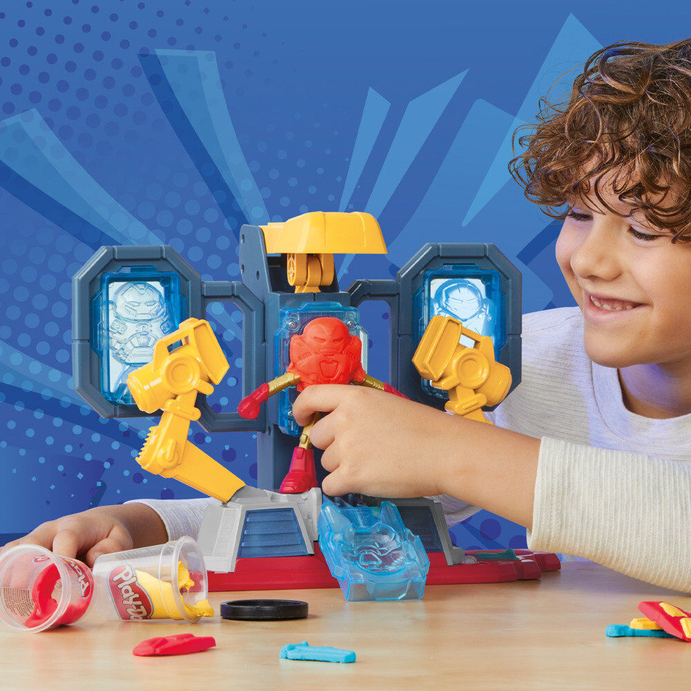 Imagen 8 - Laboratorio De Armaduras Iron Man Marvel Play-doh