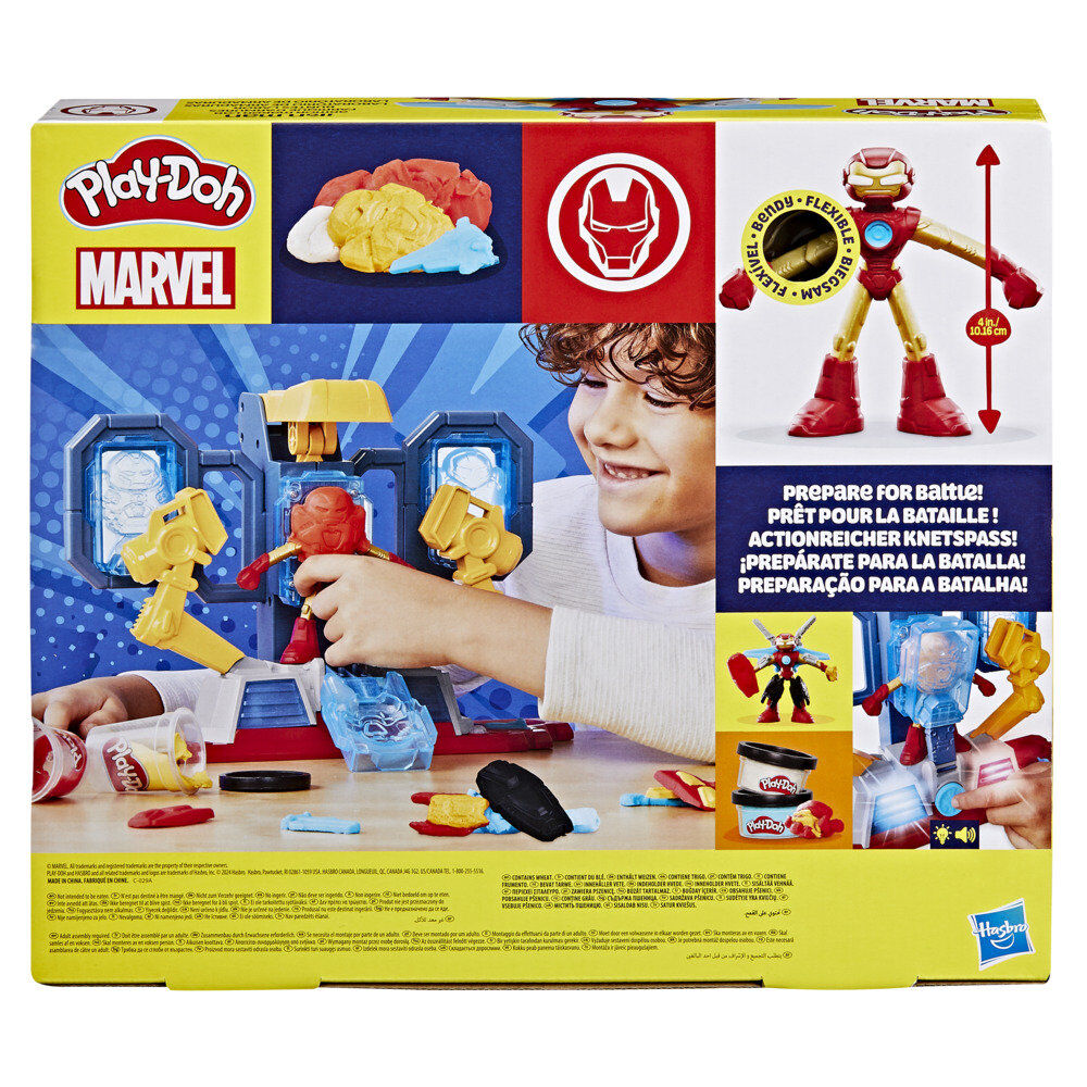 Imagen 10 - Laboratorio De Armaduras Iron Man Marvel Play-doh