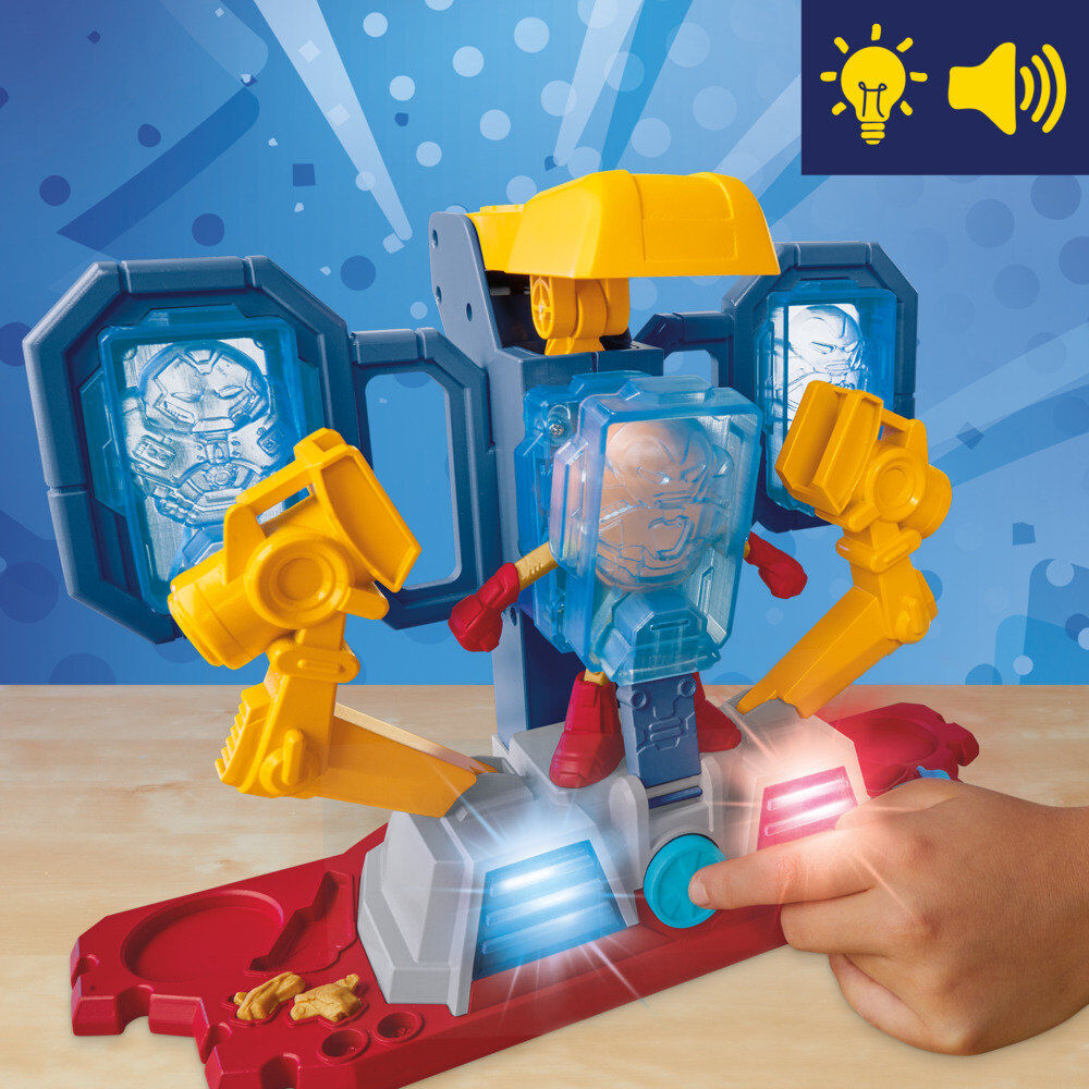 Imagen 11 - Laboratorio De Armaduras Iron Man Marvel Play-doh