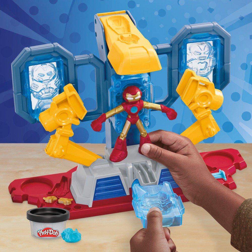 Imagen 12 - Laboratorio De Armaduras Iron Man Marvel Play-doh