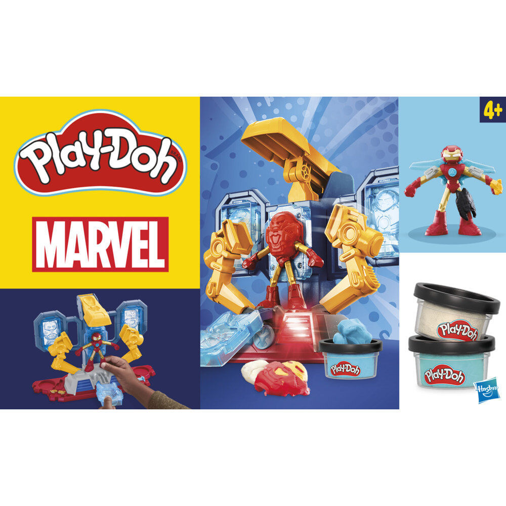 Imagen 14 - Laboratorio De Armaduras Iron Man Marvel Play-doh