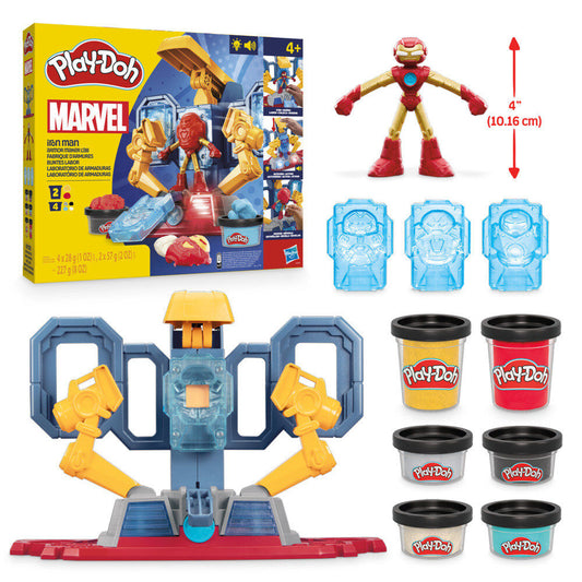 Imagen 1 - Laboratorio De Armaduras Iron Man Marvel Play-doh