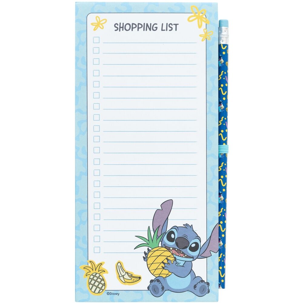 Imagen de Bloc Notas Magnetico Stitch Disney parte de nuestra colección en Espadas y más, sitio oficial.