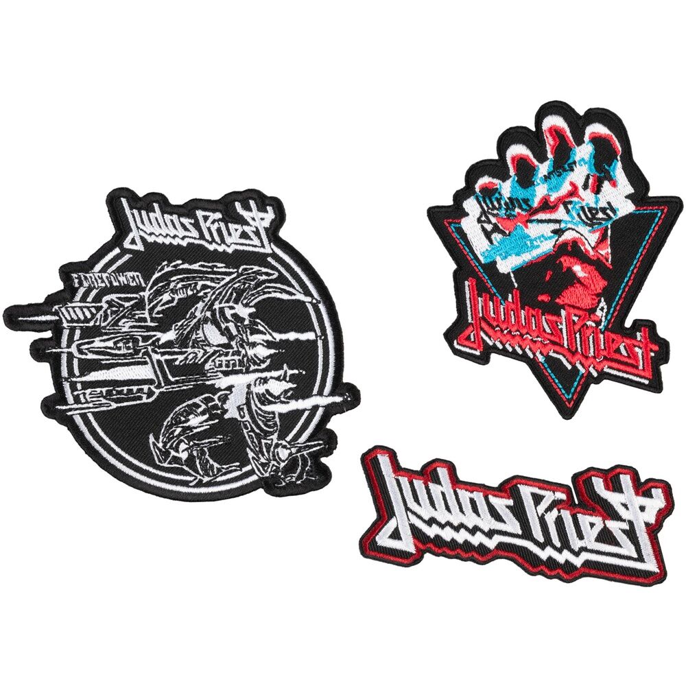 Imagen 1 - Set 3 Parches Judas Priest