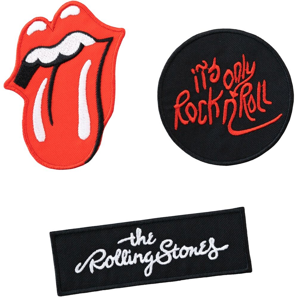 Imagen 1 - Set 3 Parches Rolling Stones