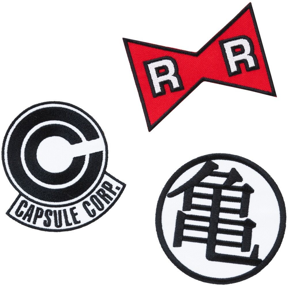 Imagen 1 - Set 3 Parches Dragon Ball Z