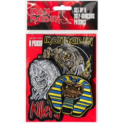 Imagen 2 - Set 3 Parches Iron Maiden