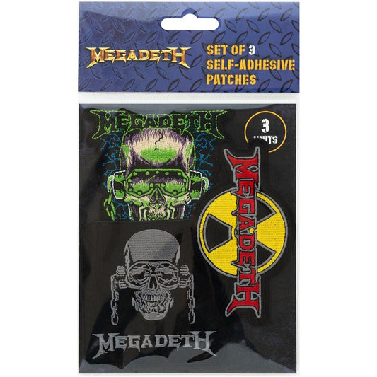 Imagen 2 - Set 3 Parches Megadeth
