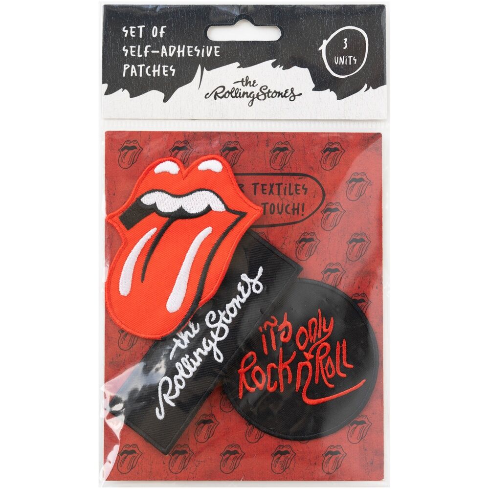 Imagen 2 - Set 3 Parches Rolling Stones